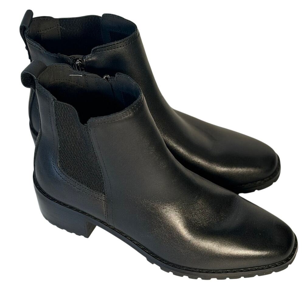 Easy Spirit Women's Black Chelsea Ankle Boots US 8.5M Side Zip – Pre-Owned